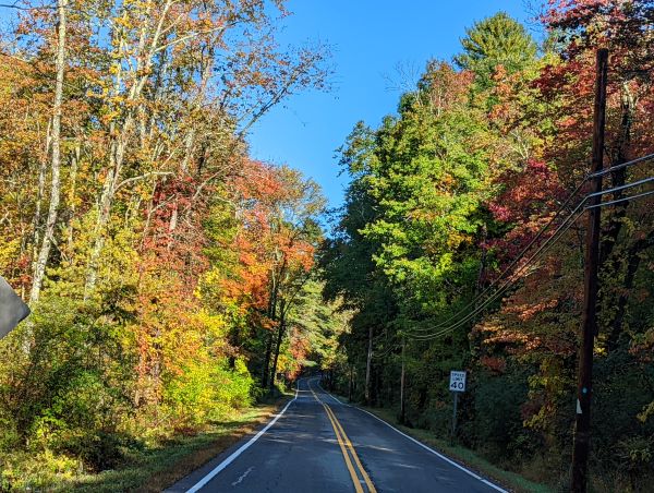 Autumn Colors along Gould Road