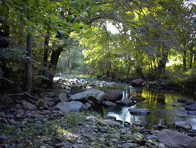 Pequannock River in Butler, New Jersey