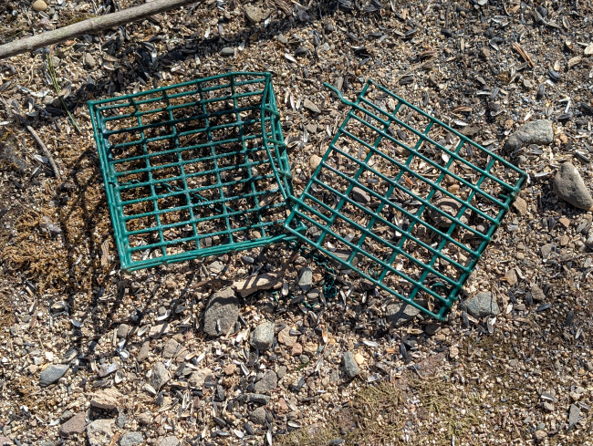 Bear Damage - Suet Feeder