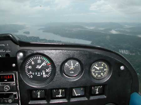 Greenwood Lake aerial view - c. Don Webb