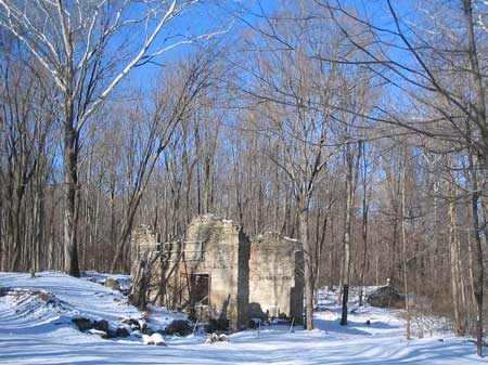 The company store at the Long Pond Ironworks in West Milford, New Jersey December 27,2004