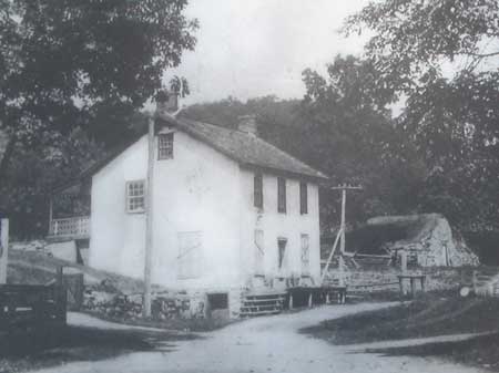 The company store in Long Pond Ironworks when in operation.