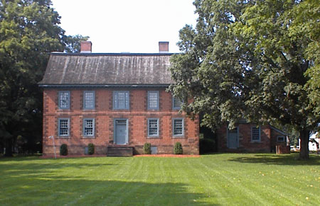 Dey Mansion, a superb example of Georgian architecture,  in Wayne, New Jersey