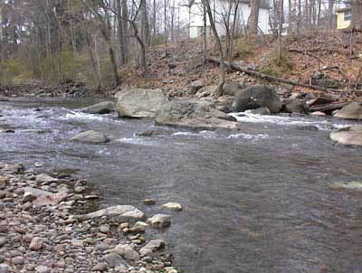 The Pequannock River in Butler, New Jersey