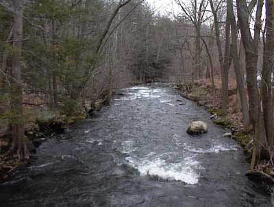 The Ramapo River in Ringwood, New Jersey