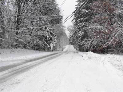 Canistear Road in West Milford, New Jersey